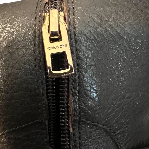 Coach 'Sullivan' Riding Women'sPebbled leather Boot, Size 8B, Brown - Picture 10 of 15